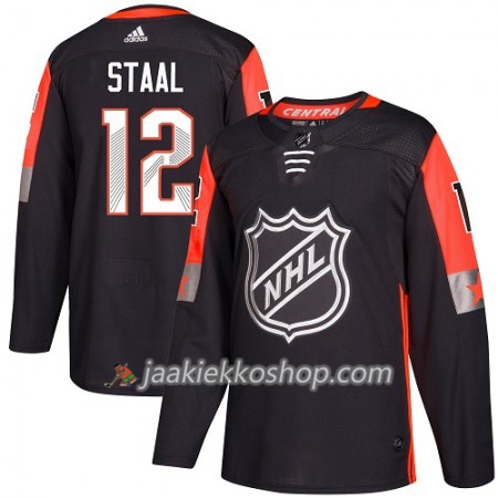 Minnesota Wild Pelipaita Eric Staal 12 2018 NHL All-Star Central Division Adidas Musta Authentic